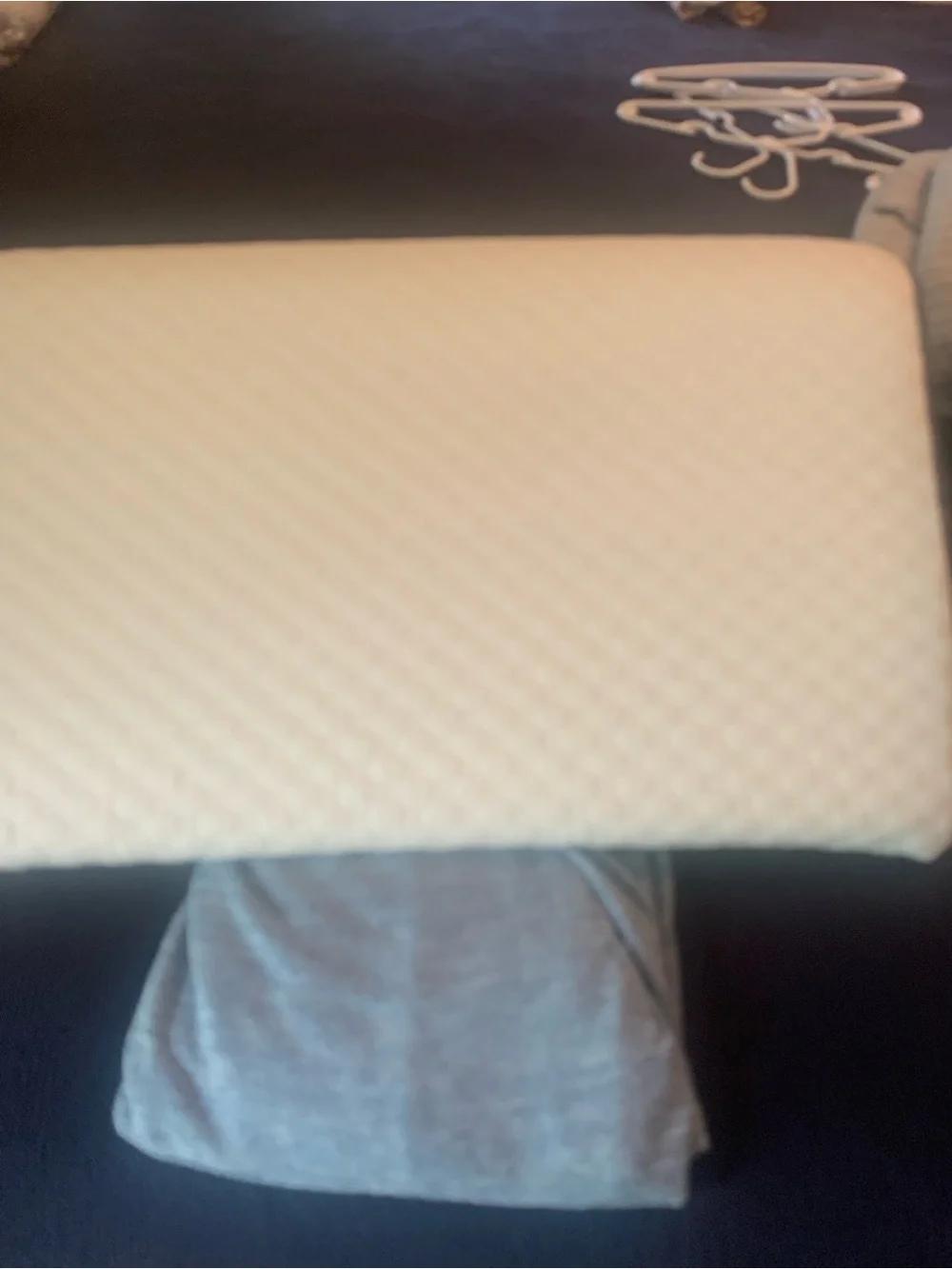 Two-Tone Mattress Wedge Cover - White and Black